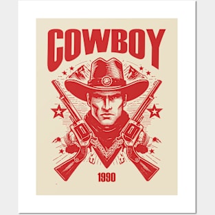 Cowboy East 1990 Posters and Art